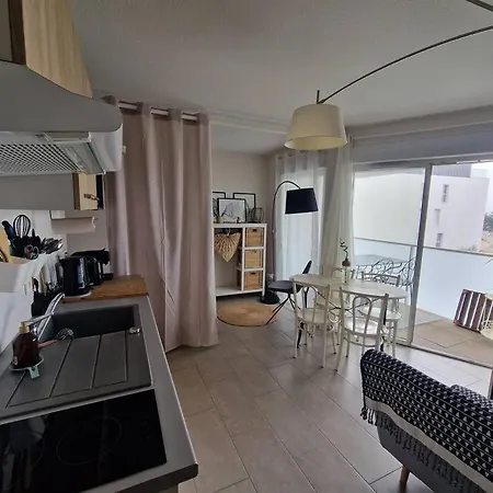 Ambre Appart-wifi-terrasse-parking-terrasse-2 Couchages Apartamento