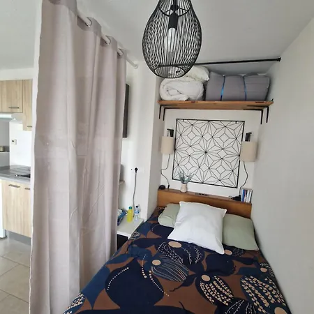 아파트 Ambre Appart-wifi-terrasse-parking-terrasse-2 Couchages 라로셸